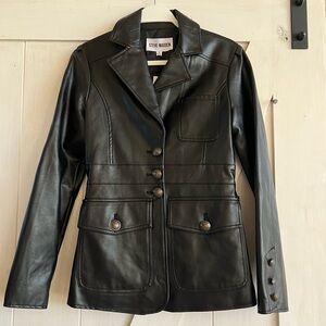 Steve Madden Black Leather Jacket